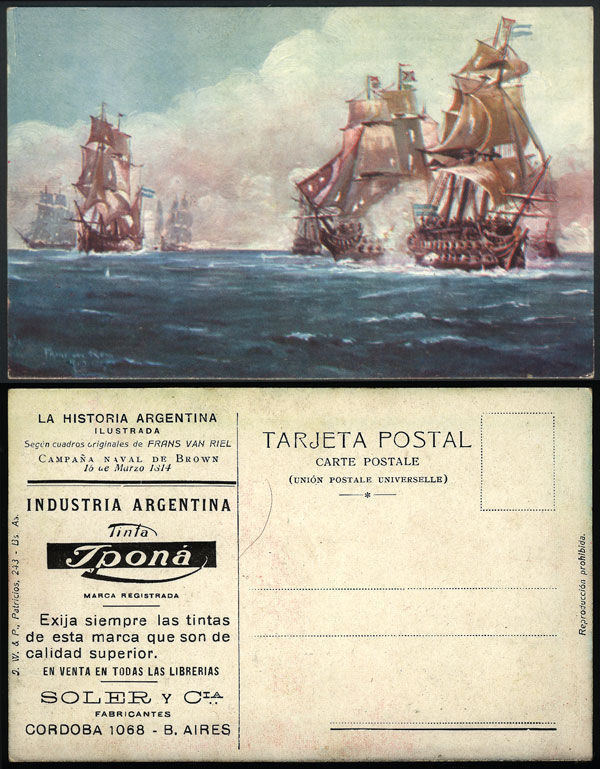 Lot 675 - Argentina postcards -  Guillermo Jalil - Philatino Auction # 2524 ARGENTINA: 