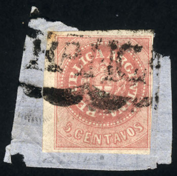 Lot 32 - Argentina escuditos -  Guillermo Jalil - Philatino Auction # 2524 ARGENTINA: 