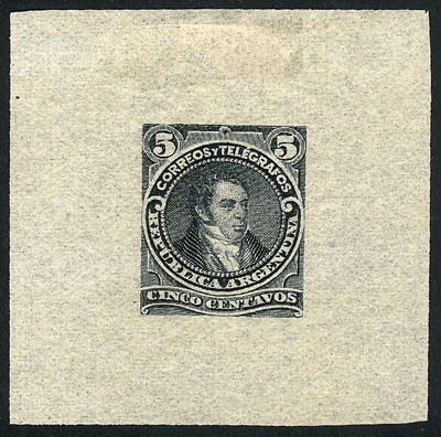 Lot 113 - Argentina general issues -  Guillermo Jalil - Philatino Auction # 2524 ARGENTINA: 