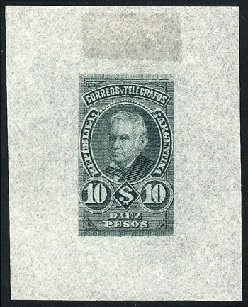 Lot 128 - Argentina general issues -  Guillermo Jalil - Philatino Auction # 2524 ARGENTINA: 