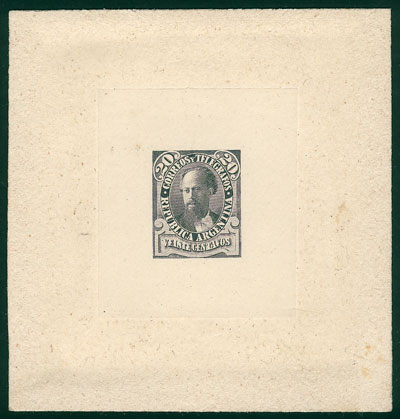 Lot 119 - Argentina general issues -  Guillermo Jalil - Philatino Auction # 2524 ARGENTINA: 