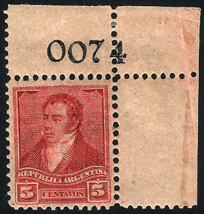 Lot 143 - Argentina general issues -  Guillermo Jalil - Philatino Auction # 2524 ARGENTINA: 