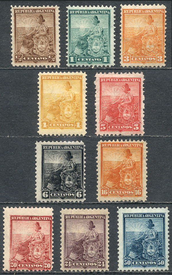Lot 148 - Argentina general issues -  Guillermo Jalil - Philatino Auction # 2524 ARGENTINA: 