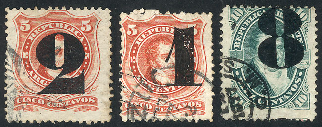Lot 89 - Argentina general issues - Guillermo Jalil - Philatino Auction # 2524 ARGENTINA: Lot 89 - Argentina general issues - Guillermo Jalil - Philatino Auction # 2524 ARGENTINA: