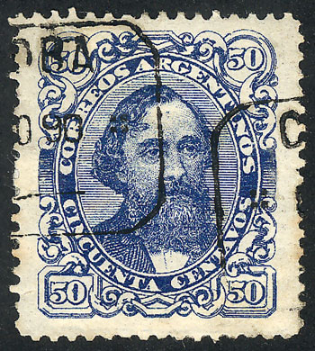 Lot 106 - Argentina general issues -  Guillermo Jalil - Philatino Auction # 2524 ARGENTINA: 