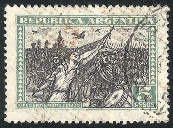 Lot 242 - Argentina general issues -  Guillermo Jalil - Philatino Auction # 2524 ARGENTINA: 