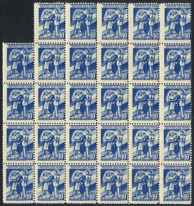 Lot 681 - Argentina cinderellas - Guillermo Jalil - Philatino Auction # 2524 ARGENTINA: Lot 681 - Argentina cinderellas - Guillermo Jalil - Philatino Auction # 2524 ARGENTINA: