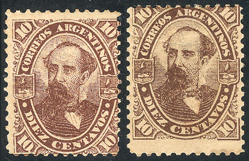 Lot 104 - Argentina general issues -  Guillermo Jalil - Philatino Auction # 2524 ARGENTINA: 