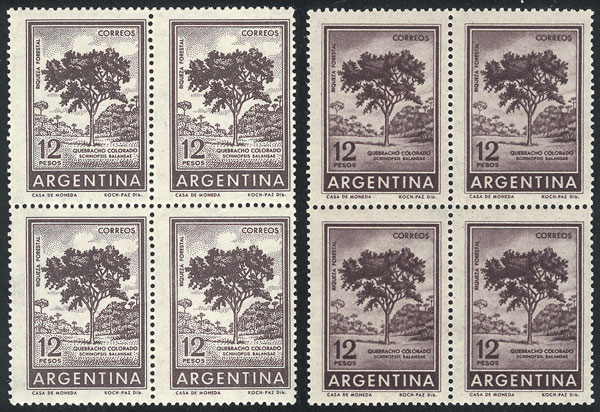 Lot 403 - Argentina general issues -  Guillermo Jalil - Philatino Auction # 2525 ARGENTINA: 