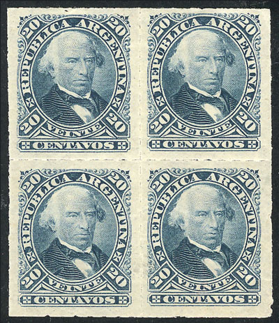 Lot 94 - Argentina general issues - Guillermo Jalil - Philatino Auction # 2525 ARGENTINA: Lot 94 - Argentina general issues - Guillermo Jalil - Philatino Auction # 2525 ARGENTINA: