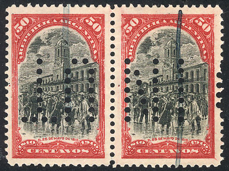 Lot 166 - Argentina general issues - Guillermo Jalil - Philatino Auction # 2525 ARGENTINA: Lot 166 - Argentina general issues - Guillermo Jalil - Philatino Auction # 2525 ARGENTINA: