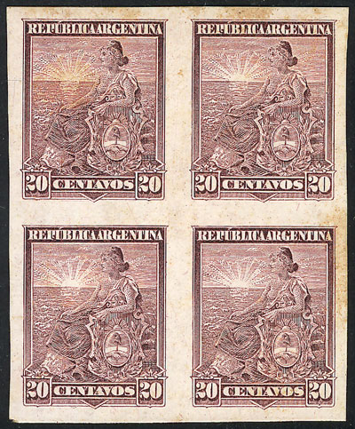 Lot 155 - Argentina general issues - Guillermo Jalil - Philatino Auction # 2525 ARGENTINA: Lot 155 - Argentina general issues - Guillermo Jalil - Philatino Auction # 2525 ARGENTINA: