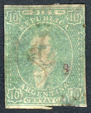 Lot 50 - Argentina rivadavias -  Guillermo Jalil - Philatino Auction # 2525 ARGENTINA: 