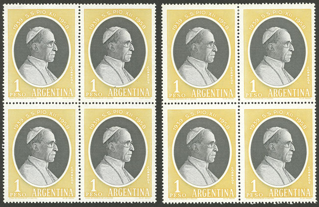 Lot 414 - Argentina general issues -  Guillermo Jalil - Philatino Auction # 2525 ARGENTINA: 