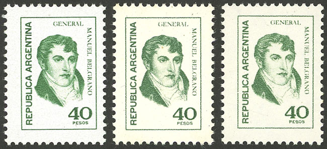 Lot 462 - Argentina general issues -  Guillermo Jalil - Philatino Auction # 2525 ARGENTINA: 