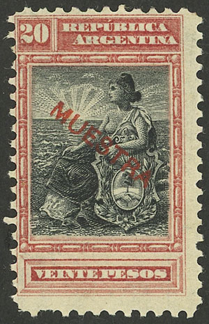 Lot 158 - Argentina general issues - Guillermo Jalil - Philatino Auction # 2525 ARGENTINA: Lot 158 - Argentina general issues - Guillermo Jalil - Philatino Auction # 2525 ARGENTINA: