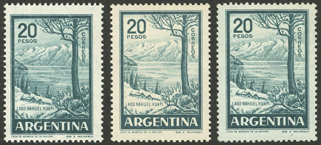 Lot 404 - Argentina general issues -  Guillermo Jalil - Philatino Auction # 2525 ARGENTINA: 