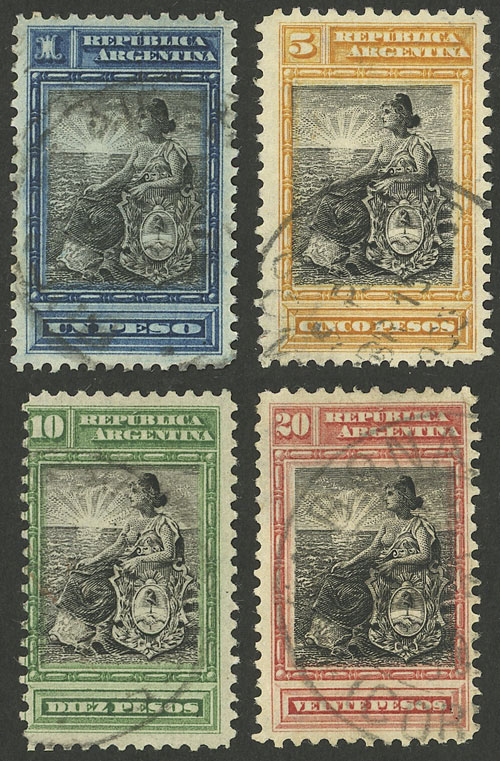 Lot 156 - Argentina general issues - Guillermo Jalil - Philatino Auction # 2525 ARGENTINA: Lot 156 - Argentina general issues - Guillermo Jalil - Philatino Auction # 2525 ARGENTINA: