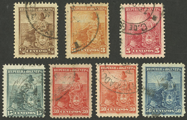 Lot 159 - Argentina general issues - Guillermo Jalil - Philatino Auction # 2525 ARGENTINA: Lot 159 - Argentina general issues - Guillermo Jalil - Philatino Auction # 2525 ARGENTINA: