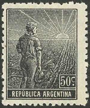 Lot 179 - Argentina general issues -  Guillermo Jalil - Philatino Auction # 2525 ARGENTINA: 