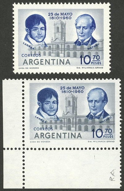 Lot 412 - Argentina general issues -  Guillermo Jalil - Philatino Auction # 2525 ARGENTINA: 