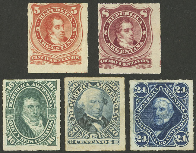 Lot 93 - Argentina general issues - Guillermo Jalil - Philatino Auction # 2525 ARGENTINA: Lot 93 - Argentina general issues - Guillermo Jalil - Philatino Auction # 2525 ARGENTINA: