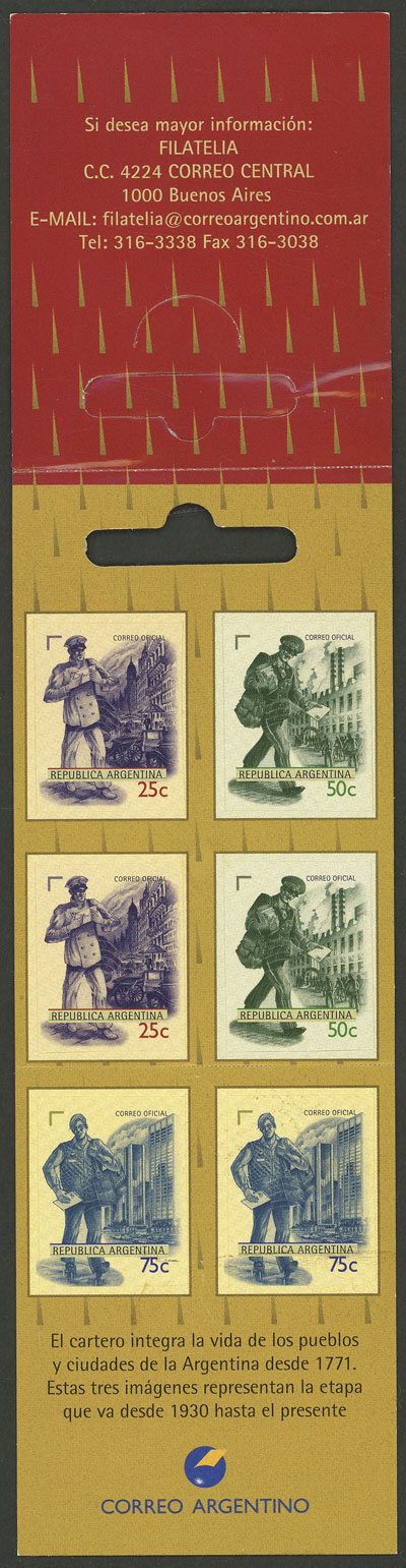 Lot 515 - Argentina general issues -  Guillermo Jalil - Philatino Auction # 2525 ARGENTINA: 