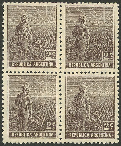 Lot 180 - Argentina general issues -  Guillermo Jalil - Philatino Auction # 2525 ARGENTINA: 