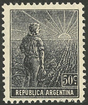 Lot 183 - Argentina general issues -  Guillermo Jalil - Philatino Auction # 2525 ARGENTINA: 