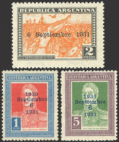 Lot 250 - Argentina general issues - Guillermo Jalil - Philatino Auction # 2525 ARGENTINA: Lot 250 - Argentina general issues - Guillermo Jalil - Philatino Auction # 2525 ARGENTINA: