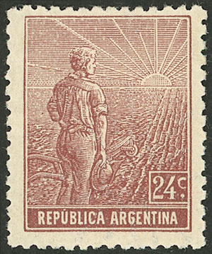 Lot 176 - Argentina general issues -  Guillermo Jalil - Philatino Auction # 2525 ARGENTINA: 