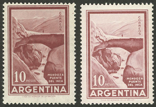 Lot 401 - Argentina general issues -  Guillermo Jalil - Philatino Auction # 2525 ARGENTINA: 