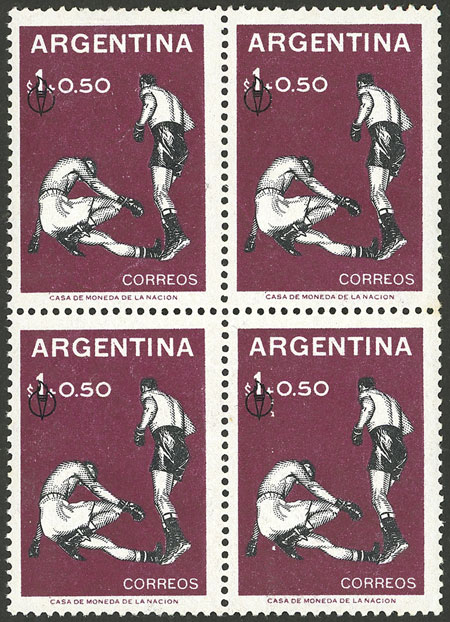 Lot 407 - Argentina general issues -  Guillermo Jalil - Philatino Auction # 2525 ARGENTINA: 