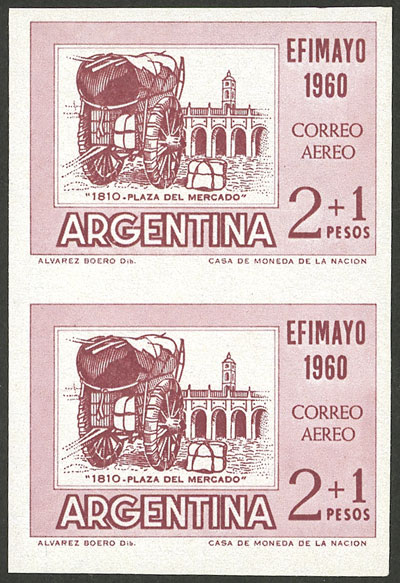 Lot 413 - Argentina general issues -  Guillermo Jalil - Philatino Auction # 2525 ARGENTINA: 