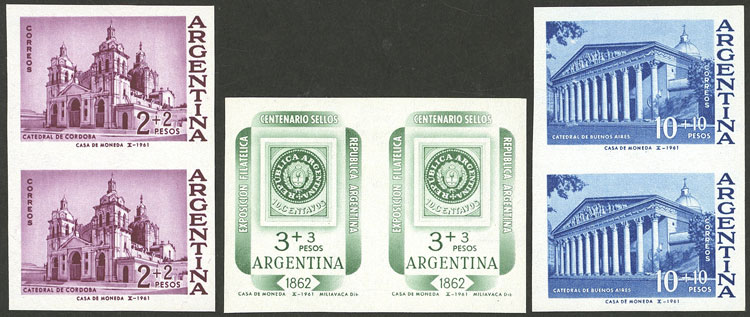 Lot 417 - Argentina general issues -  Guillermo Jalil - Philatino Auction # 2525 ARGENTINA: 