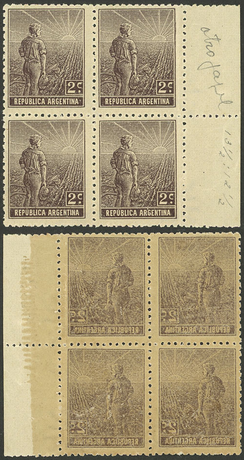 Lot 171 - Argentina general issues - Guillermo Jalil - Philatino Auction # 2525 ARGENTINA: Lot 171 - Argentina general issues - Guillermo Jalil - Philatino Auction # 2525 ARGENTINA: