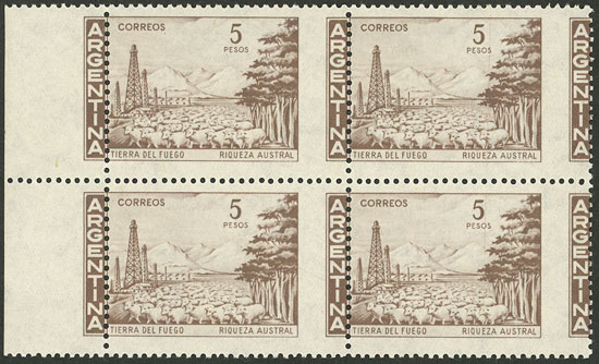 Lot 398 - Argentina general issues - Guillermo Jalil - Philatino Auction # 2525 ARGENTINA: Lot 398 - Argentina general issues - Guillermo Jalil - Philatino Auction # 2525 ARGENTINA: