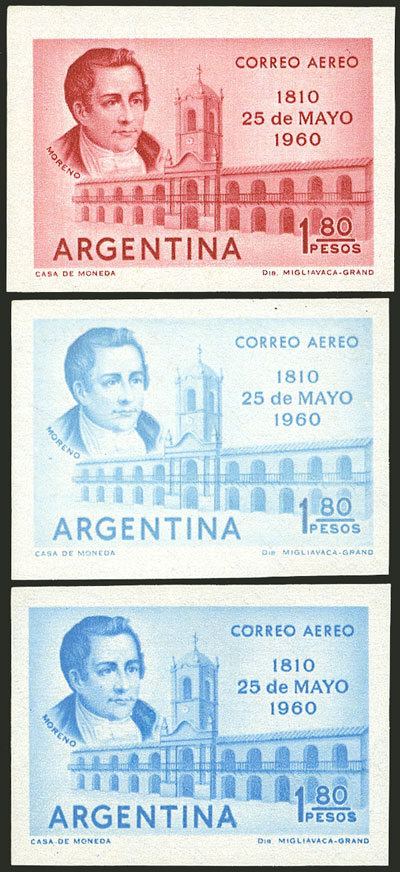 Lot 410 - Argentina general issues -  Guillermo Jalil - Philatino Auction # 2525 ARGENTINA: 