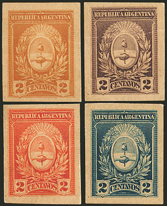 Lot 167 - Argentina general issues - Guillermo Jalil - Philatino Auction # 2525 ARGENTINA: Lot 167 - Argentina general issues - Guillermo Jalil - Philatino Auction # 2525 ARGENTINA: