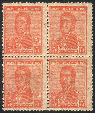 Lot 204 - Argentina general issues -  Guillermo Jalil - Philatino Auction # 2525 ARGENTINA: 