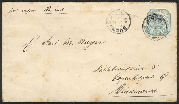 Lot 621 - Argentina postal history -  Guillermo Jalil - Philatino Auction # 2525 ARGENTINA: 