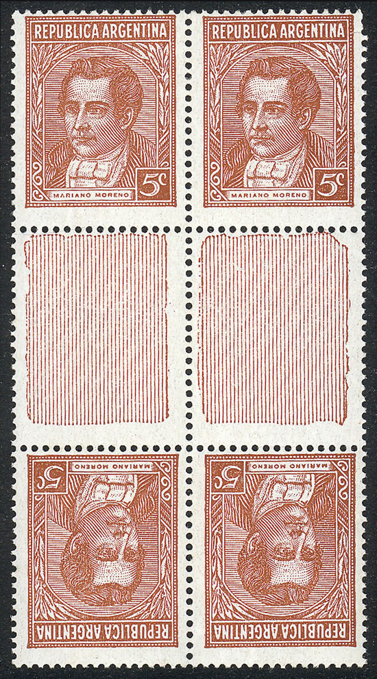 Lot 292 - Argentina general issues -  Guillermo Jalil - Philatino Auction # 2525 ARGENTINA: 