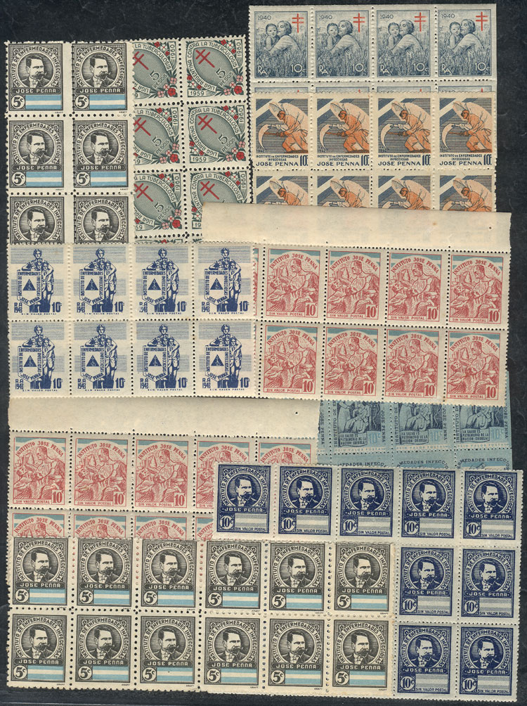 Lot 681 - Argentina cinderellas - Guillermo Jalil - Philatino Auction # 2525 ARGENTINA: Lot 681 - Argentina cinderellas - Guillermo Jalil - Philatino Auction # 2525 ARGENTINA: