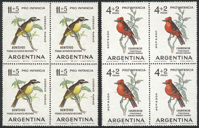 Lot 423 - Argentina general issues -  Guillermo Jalil - Philatino Auction # 2525 ARGENTINA: 