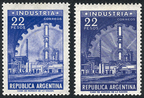 Lot 406 - Argentina general issues -  Guillermo Jalil - Philatino Auction # 2525 ARGENTINA: 