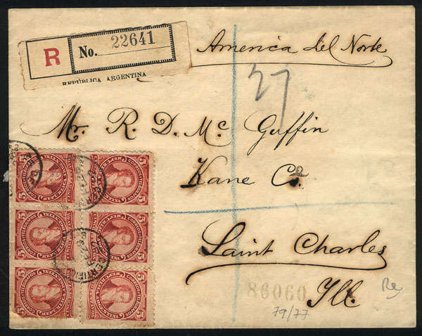 Lot 115 - Argentina general issues - Guillermo Jalil - Philatino Auction # 2525 ARGENTINA: Lot 115 - Argentina general issues - Guillermo Jalil - Philatino Auction # 2525 ARGENTINA: