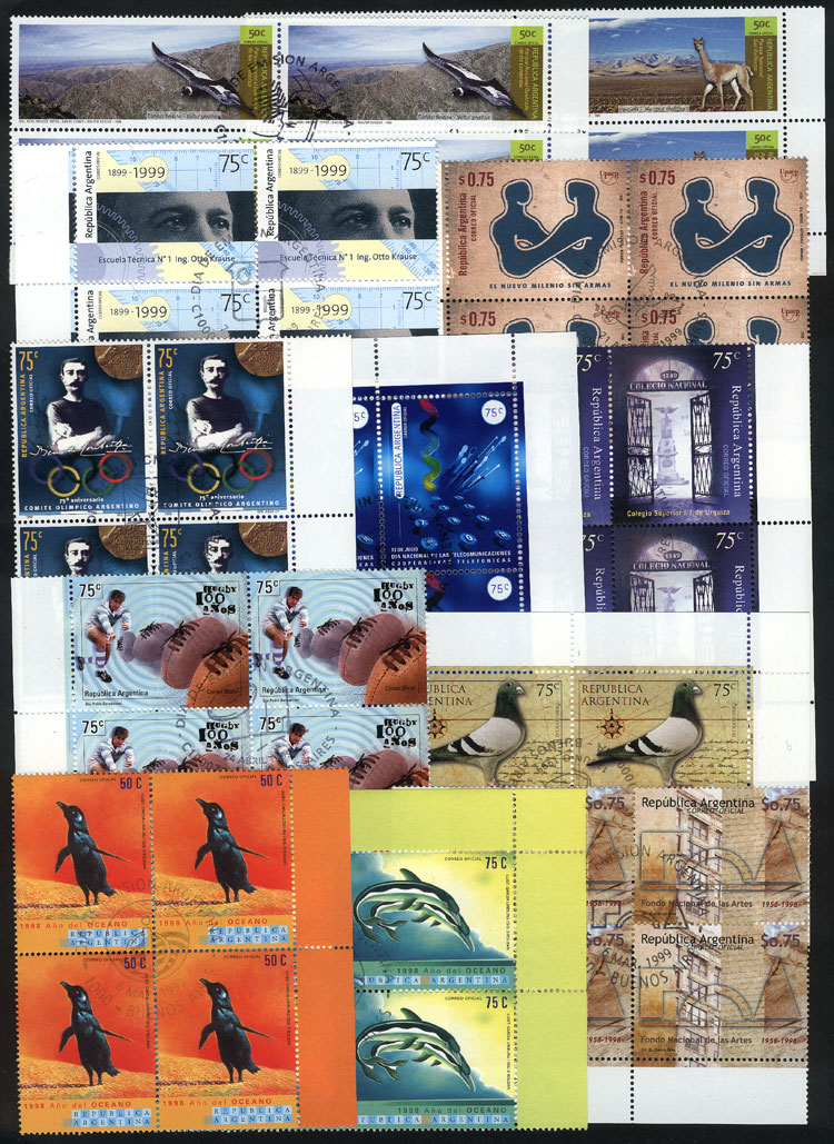 Lot 516 - Argentina general issues -  Guillermo Jalil - Philatino Auction # 2525 ARGENTINA: 