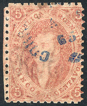 Lot 38 - Argentina rivadavias -  Guillermo Jalil - Philatino Auction # 2525 ARGENTINA: 