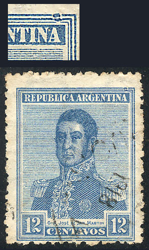 Lot 192 - Argentina general issues -  Guillermo Jalil - Philatino Auction # 2525 ARGENTINA: 