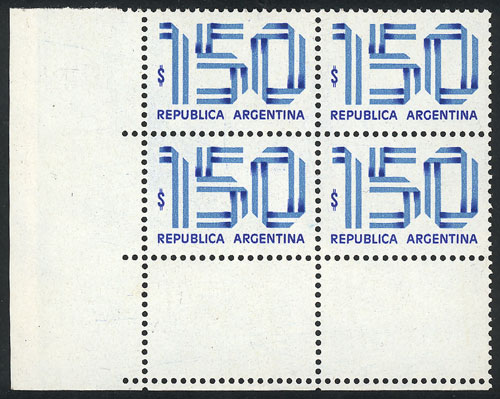 Lot 481 - Argentina general issues -  Guillermo Jalil - Philatino Auction # 2525 ARGENTINA: 